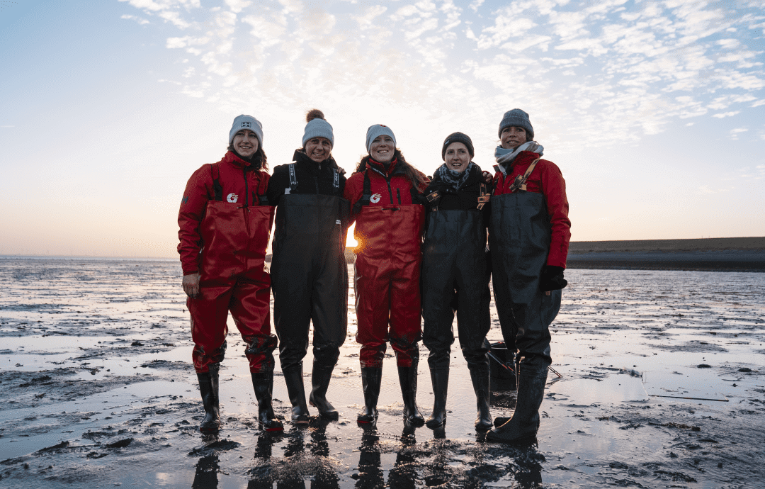 kerstin with sea rangers