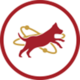 Vitality and energy dog icon